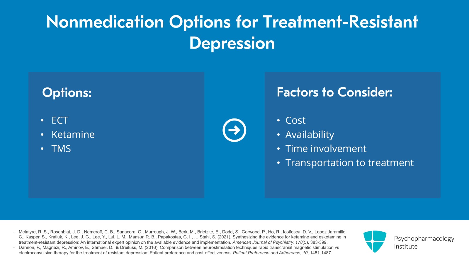 Optimizing Patient Selection for TMS Treatment Slide 21 of 24