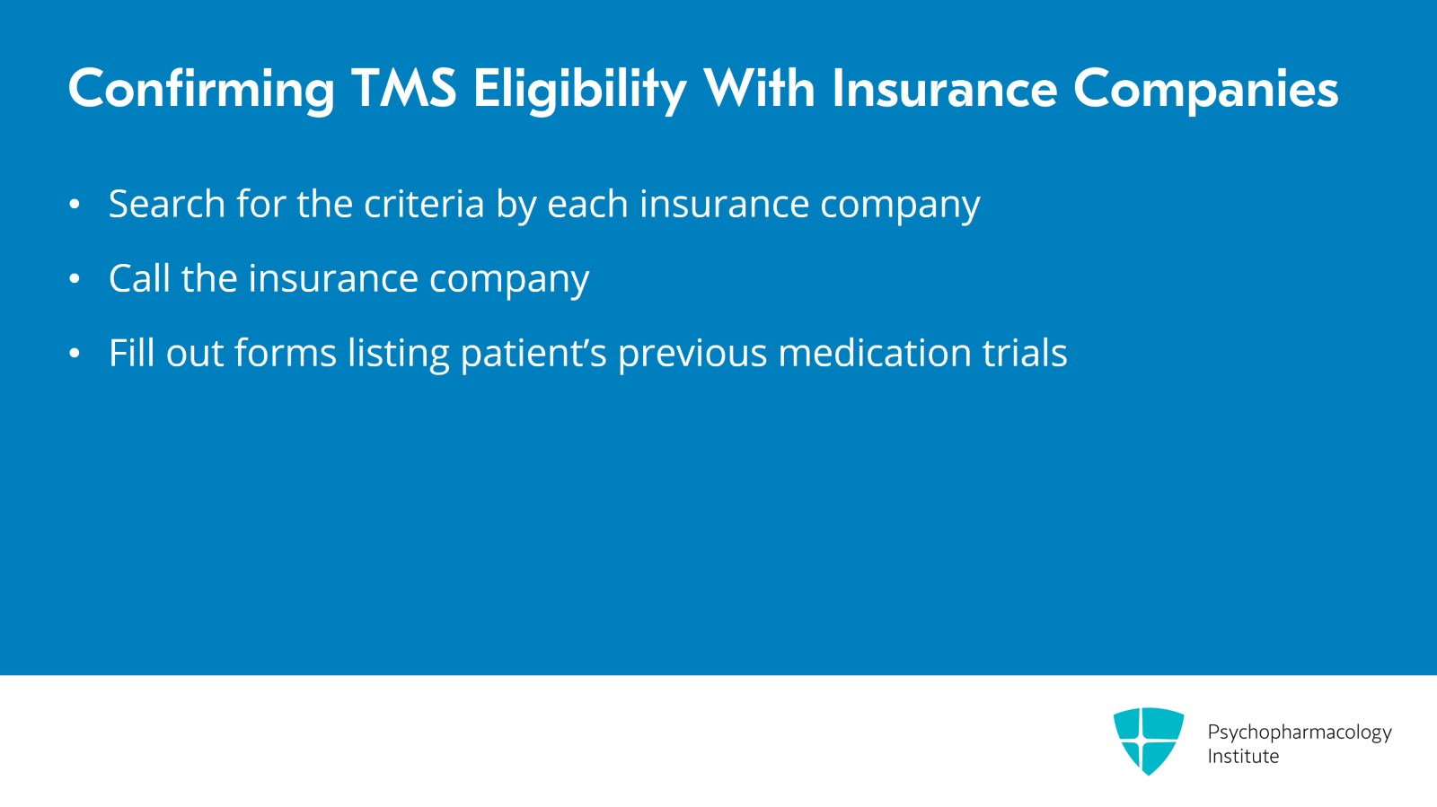 Optimizing Patient Selection for TMS Treatment Slide 5 of 24