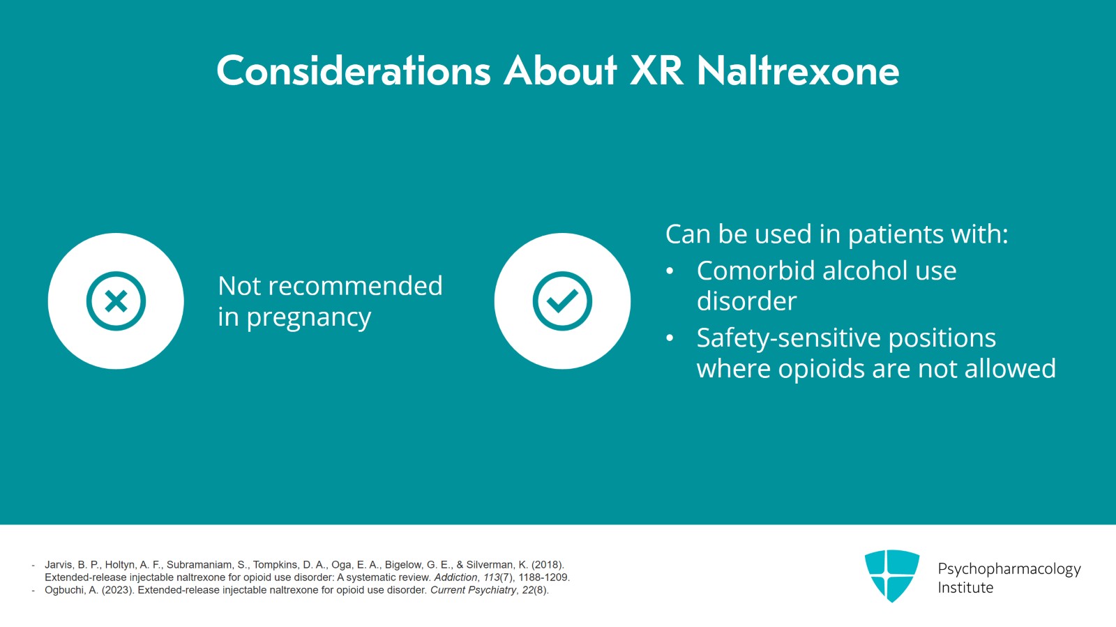 Examining the Efficacy of Extended-Release Naltrexone OUD Slide 4 of 14