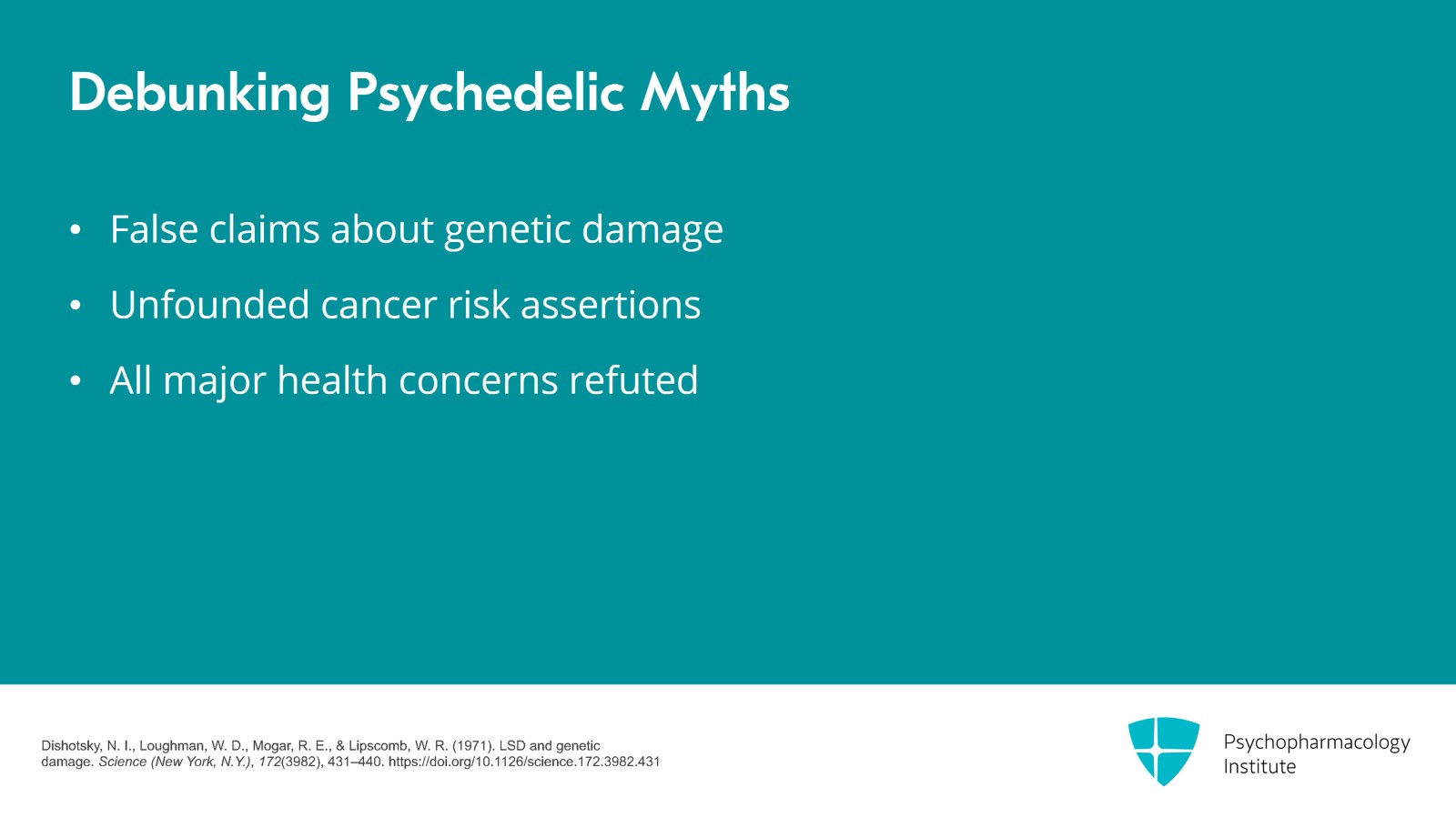 The Mechanisms and Effects of Psychedelics Slide 11 of 23