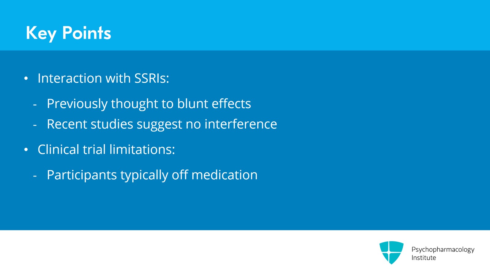 Examining the Combined Use of Psychedelics and Psychiatric Drugs Slide 10 of 12