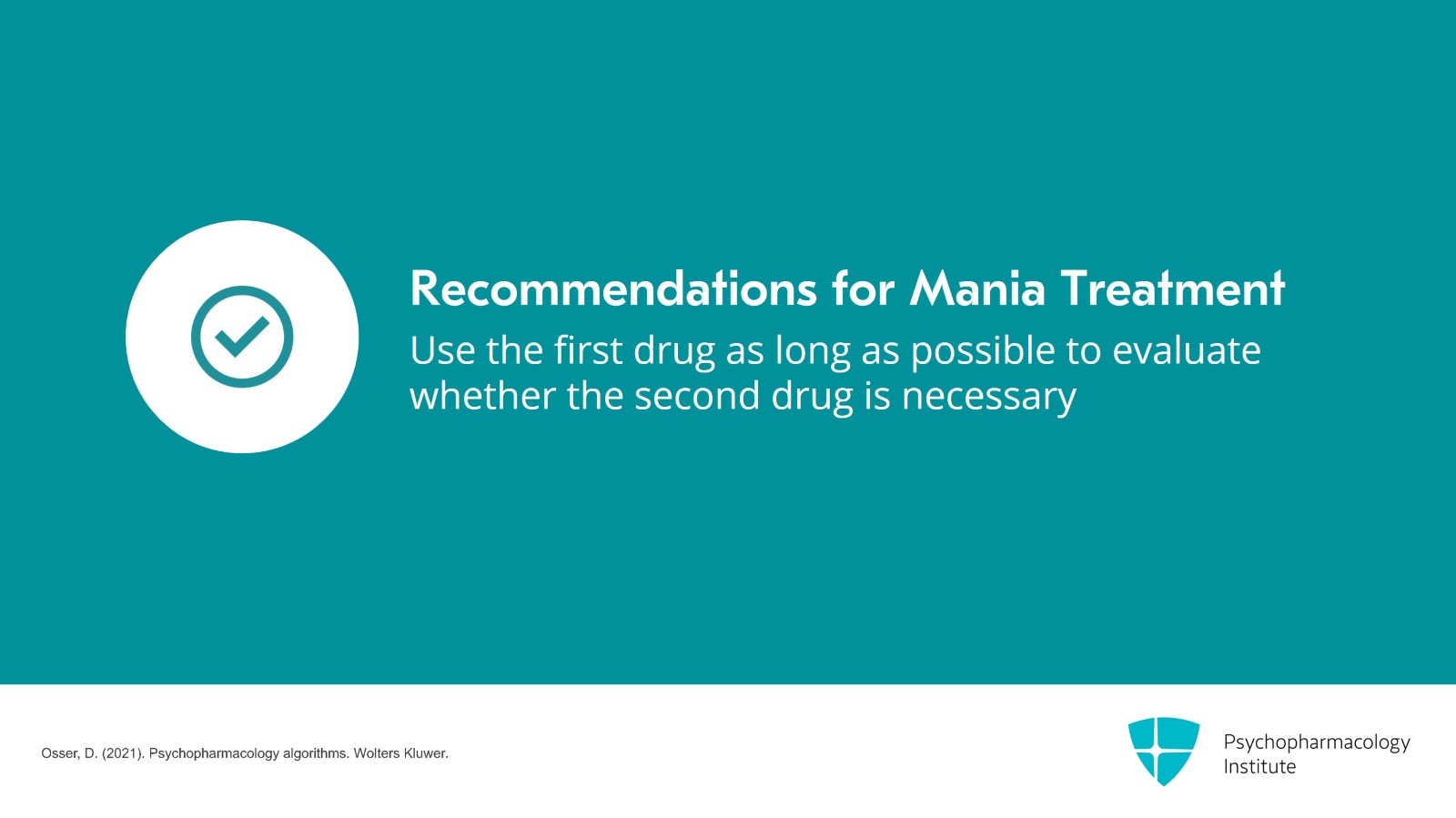 Choosing Between Valproate or Lithium Augmentation for Bipolar Mania With Mixed Features Slide 7 of 20