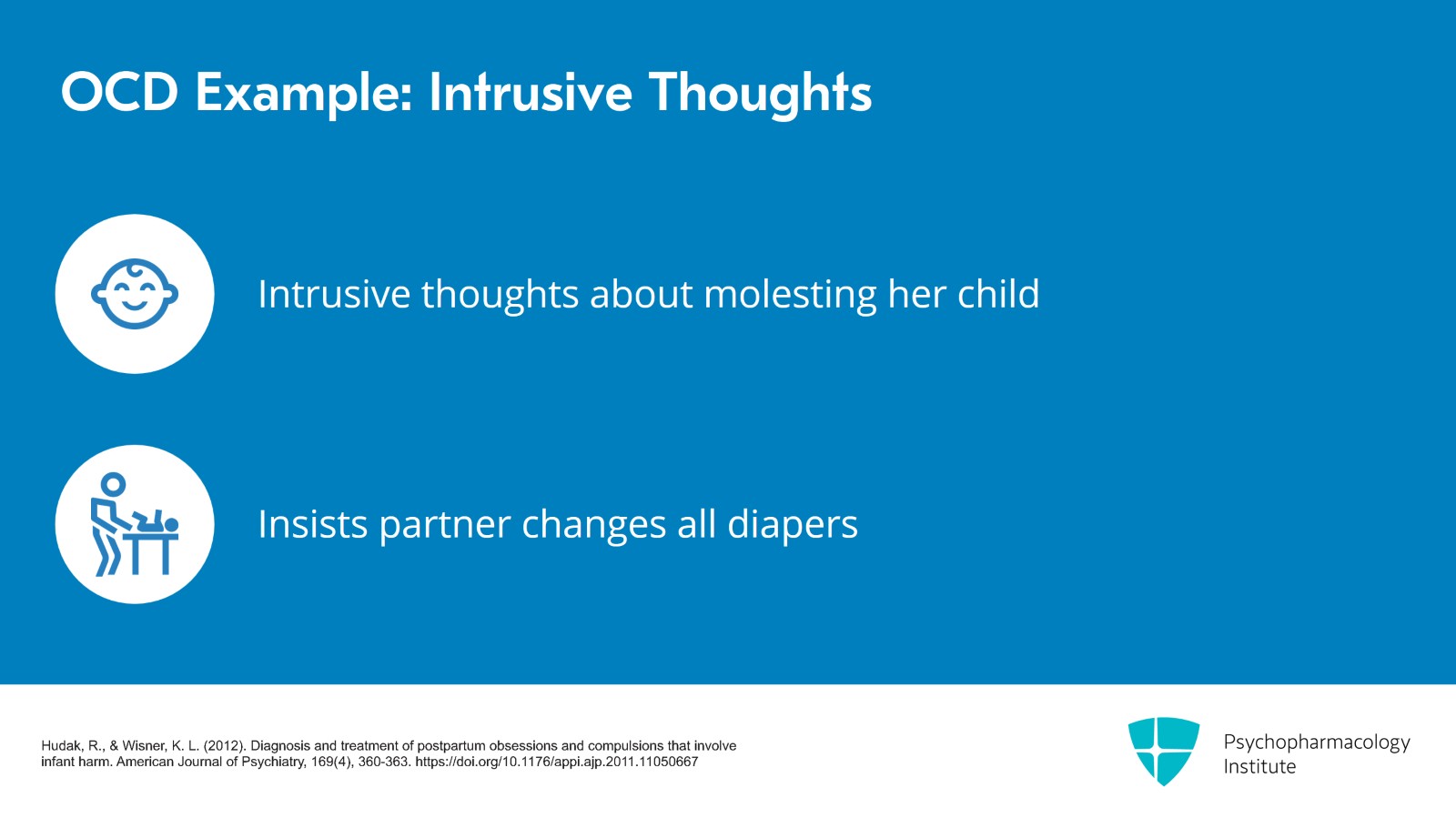 Distinguishing Postpartum OCD from Postpartum Psychosis Slide 15 of 22