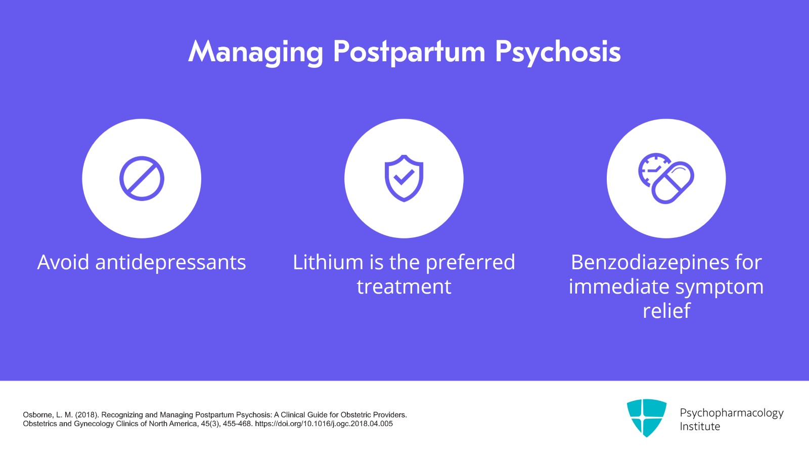 Distinguishing Postpartum OCD from Postpartum Psychosis Slide 19 of 22