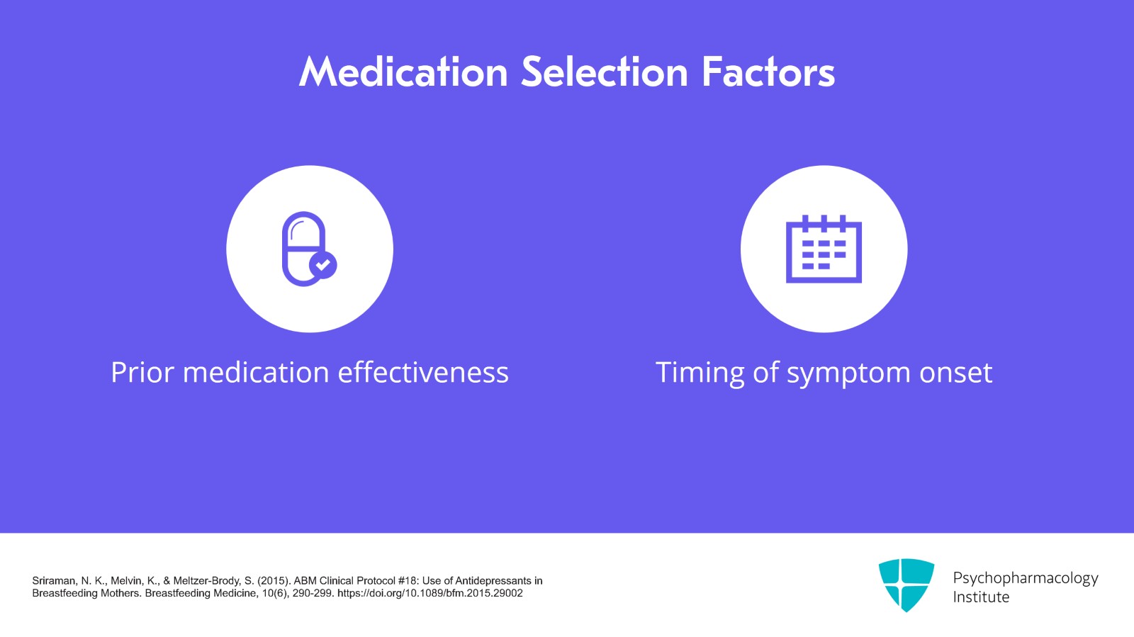 Postpartum Depression: Pharmacologic Considerations for Breastfeeding Mothers Slide 3 of 21