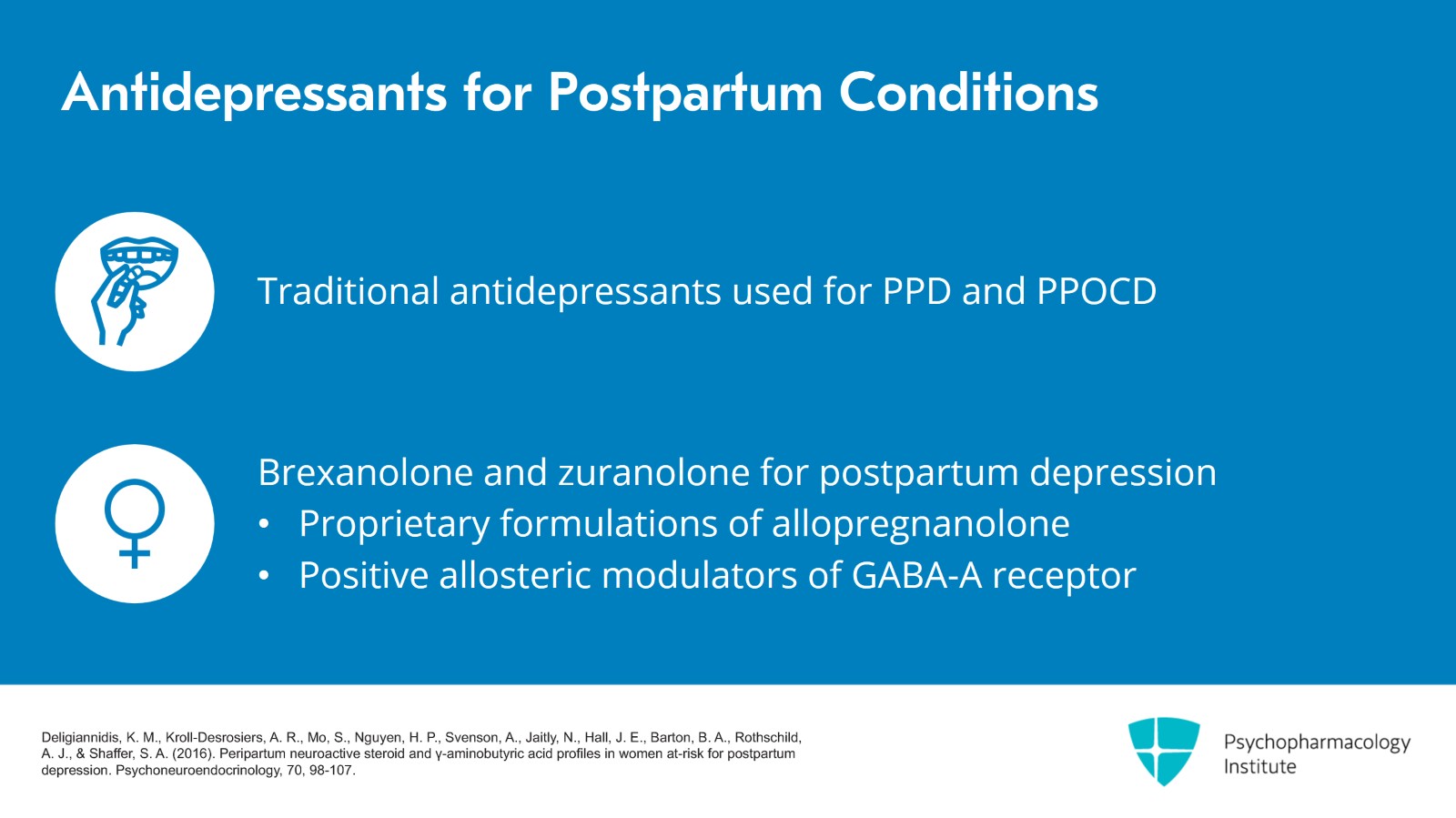 The Role of Brexanolone and Zuranolone in Postpartum Depression Slide 2 of 25