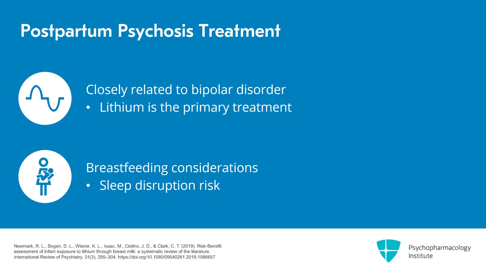 Postpartum Psychosis: Pharmacologic Strategies Slide 2 of 11