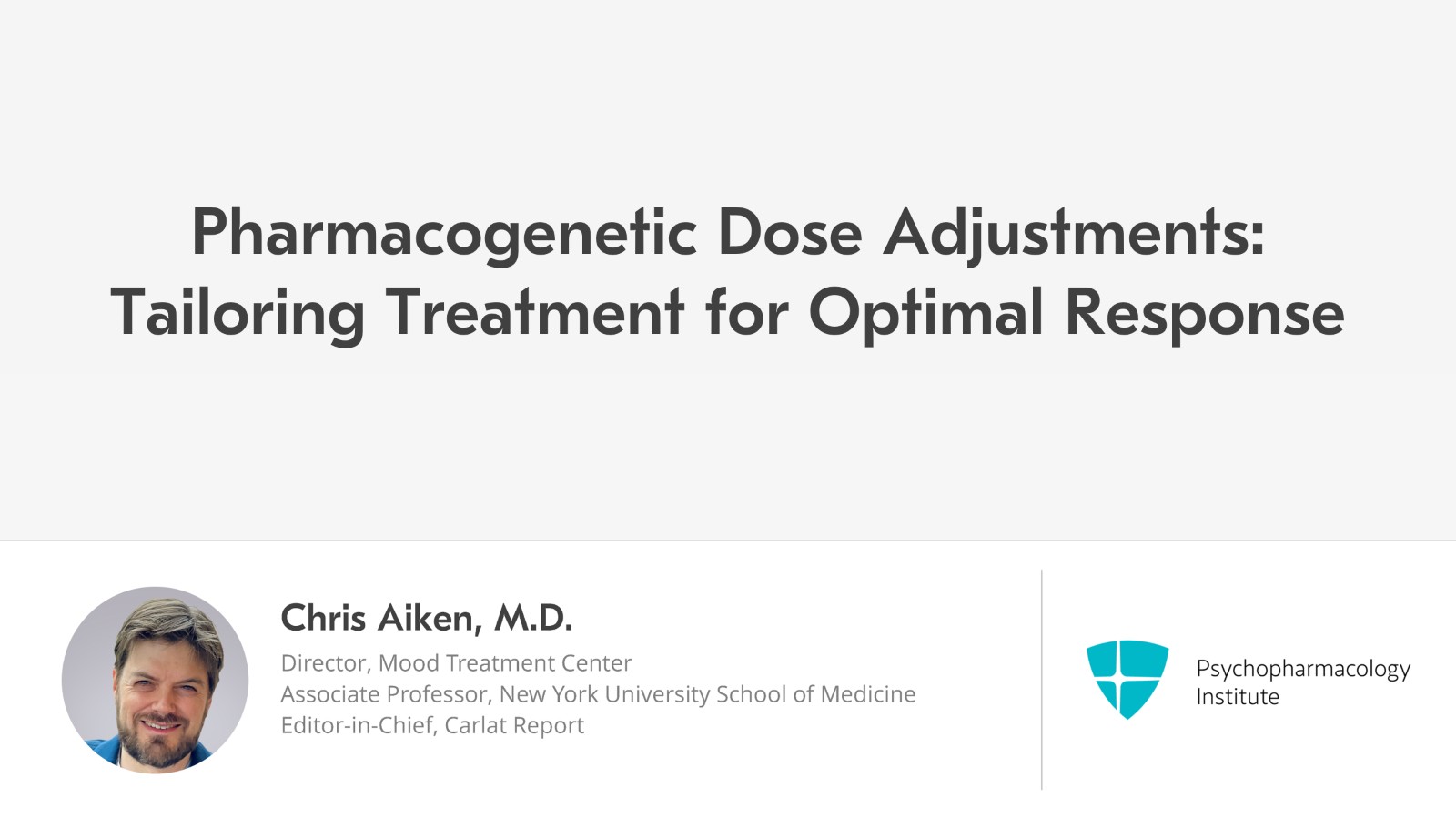 Pharmacogenetics-Guided Dosing: Strategies for Poor and Rapid Metabolizers Slide 1 of 8