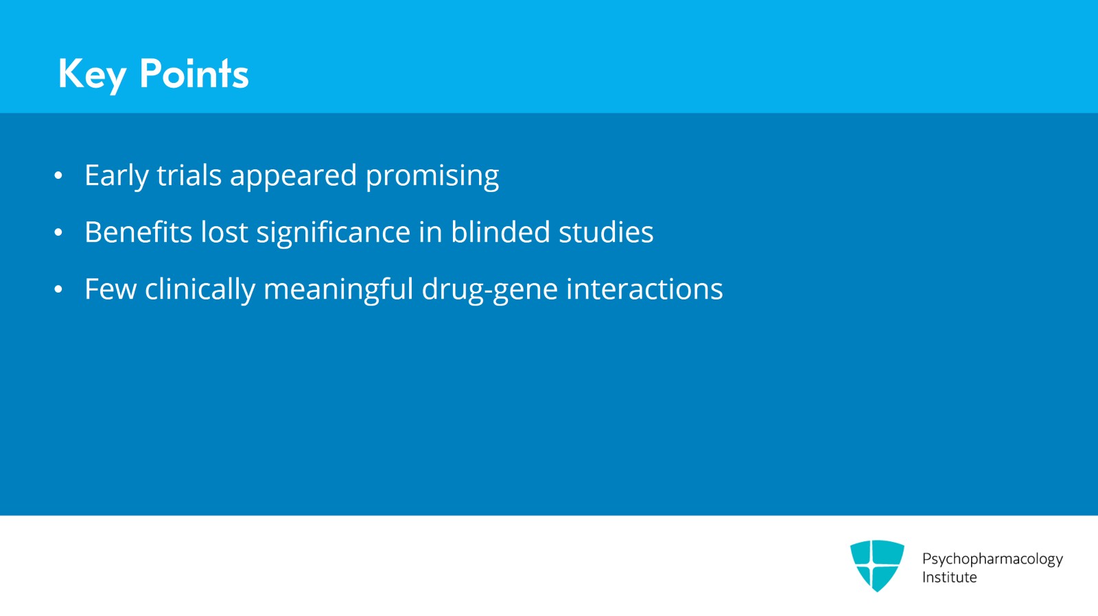 Pharmacogenetic Panels: Do They Really Work? Slide 14 of 15