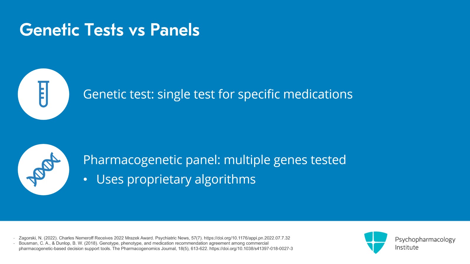 Pharmacogenetic Panels: Do They Really Work? Slide 3 of 15