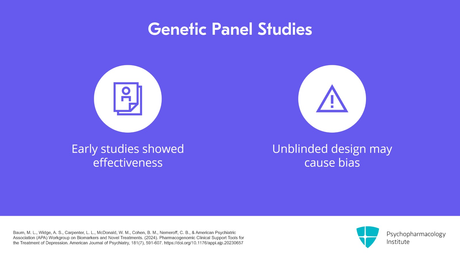 Pharmacogenetic Panels: Do They Really Work? Slide 5 of 15