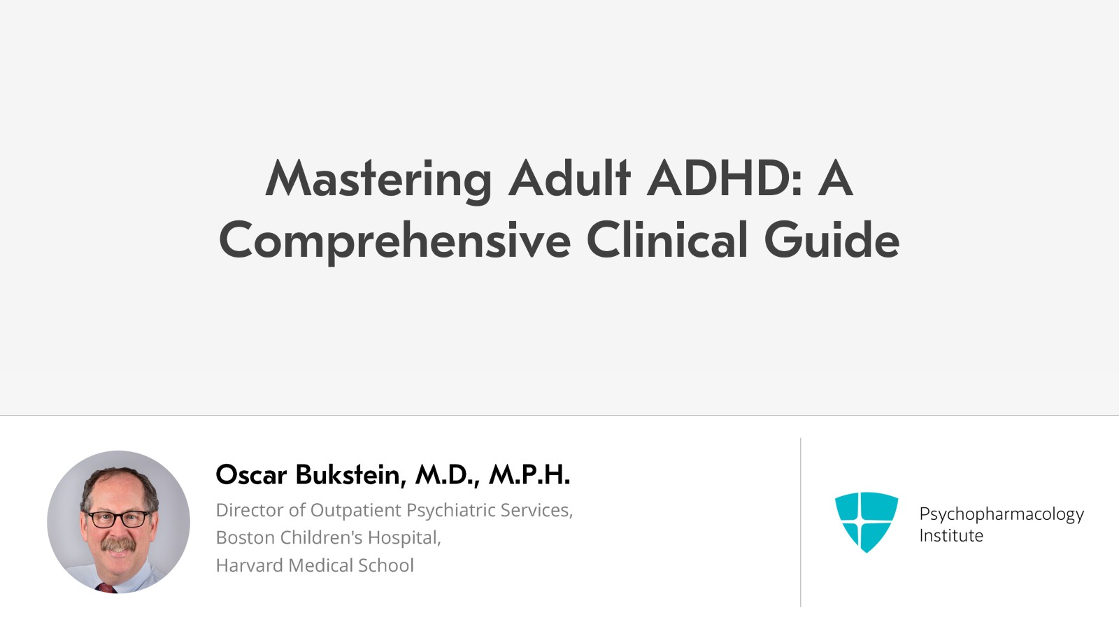 Adult ADHD: Understanding Prevalence, Persistence, and Comorbidities Slide 1 of 14