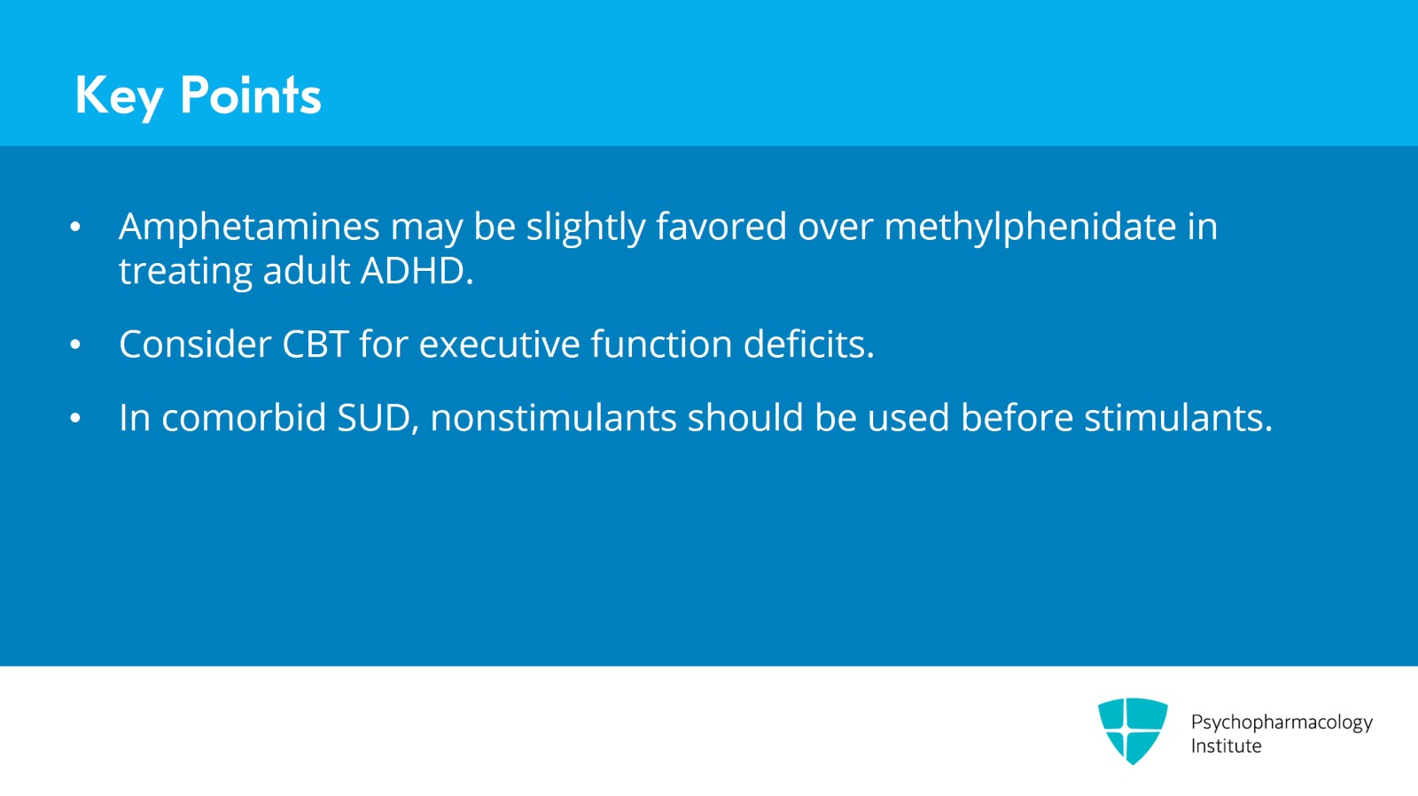 Treatment Algorithm for Adult ADHD Slide 8 of 10