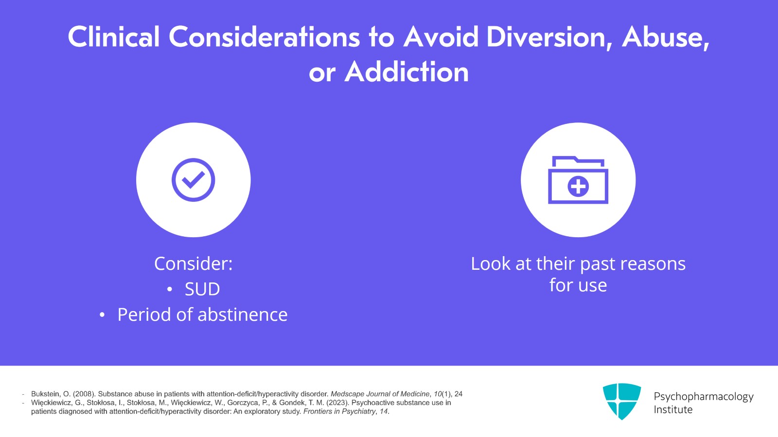 Stimulants: Clinical Considerations, Preventing Abuse, and Red Flags Slide 3 of 12