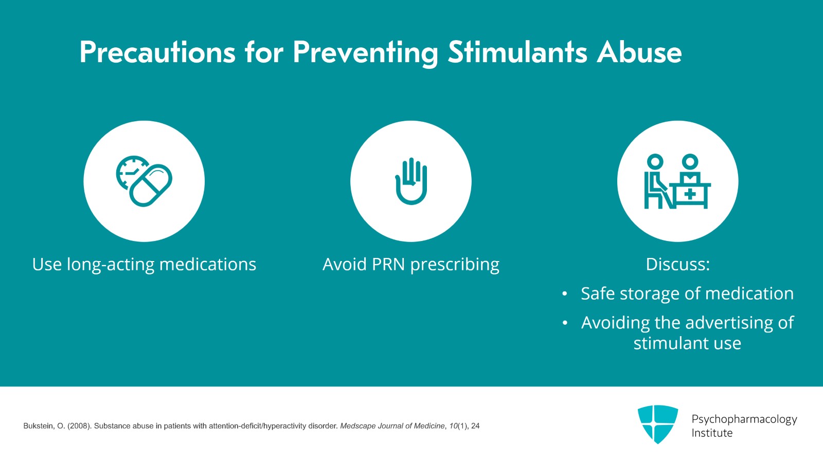 Stimulants: Clinical Considerations, Preventing Abuse, and Red Flags Slide 6 of 12