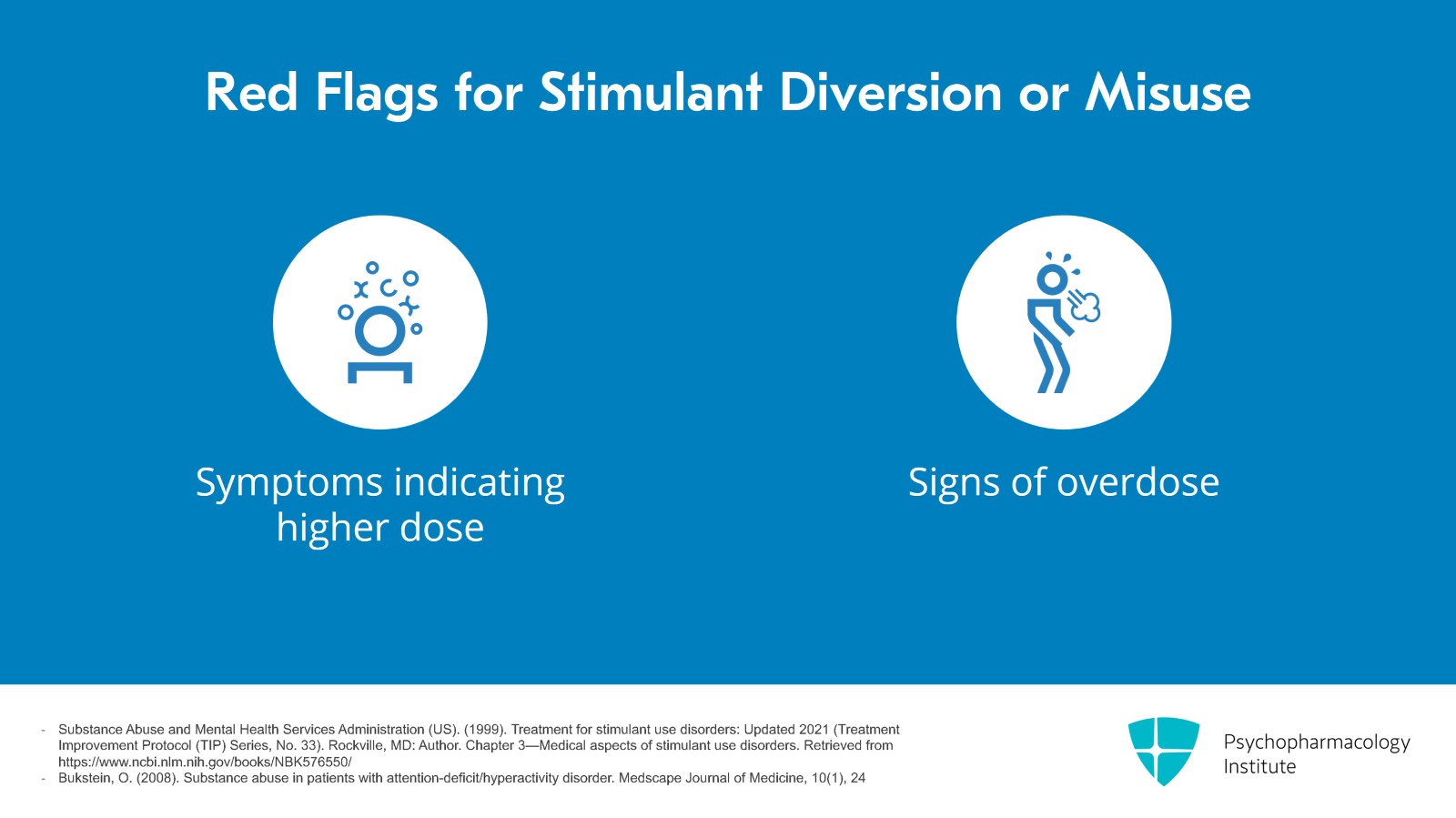 Stimulants: Clinical Considerations, Preventing Abuse, and Red Flags Slide 8 of 12